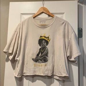 Notorious B.I.G. Crop top